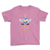 birthday unicorn family series birthday boy Youth Tee