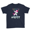 Born Unicorns-Born August Youth Tee