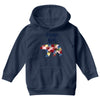 mama bear floral Youth Hoodie