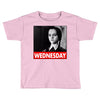 wednesday addams Toddler T-shirt