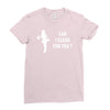 can i clean for you Ladies Fitted T-Shirt