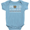 proud autism aunt Baby Onesie