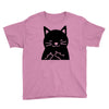 black cat (2) Youth Tee