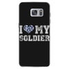 i love my soldier navy camouflage Samsung Galaxy S7