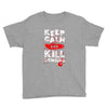 Keep Calm And Kill Zombies Youth Tee