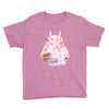 totoro with asian landscape Youth Tee