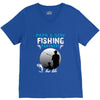 Papa And Son Fishing Partners For Life V-Neck Tee