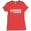 fishing Ladies Fitted T-Shirt