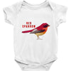 Red Sparrow Baby Onesie