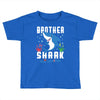 brother shark doo doo doo family matching Toddler T-shirt