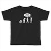 banksy funny human evolution indie Toddler T-shirt