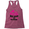 Queens Are Born in October Racerback Tank