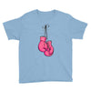 boxing gloves breast cancer Youth Tee