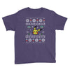 pokemon christmas ugly Youth Tee