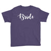 bride white Youth Tee