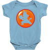 Kid Goku Kamehameha 4 Star Baby Onesie