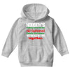 nobody's walking out on this fun old fashioned family christmas we're Youth Hoodie