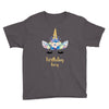 birthday unicorn family series birthday boy Youth Tee
