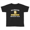 bachelor party drinking team wedding groomsmen bridal funny Toddler T-shirt