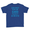 alphabet abc elemno Youth Tee