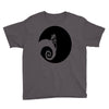 nightmare before christmas black logo Youth Tee