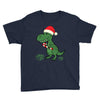 christmas dinosaur Youth Tee