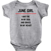 June Girl Baby Onesie