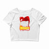 burn the patriarchy Crop Top