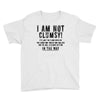 i'm not clumsy Youth Tee