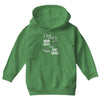 i just want to drink coffee &amp; bake things Youth Hoodie