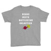 bears beets battlestar galactica Youth Tee