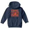 straight outta second grade Youth Hoodie