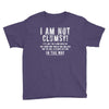 i'm not clumsy it's just the floor Youth Tee