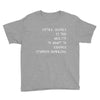 intelligence is the ability to adapt to change Youth Tee
