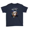 who loves lhasa apso Youth Tee