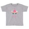 birthday unicorn family series birthday girl Toddler T-shirt