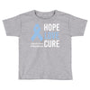 hope love cure stomach cancer awareness Toddler T-shirt