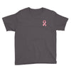 breast cancer ribbon survivor pocket Youth Tee