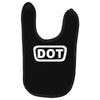 2x dot sticker vinyl decal d.o Baby Bibs