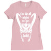 'i'm up all night Ladies Fitted T-Shirt
