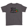 holly jolly christmas Youth Tee