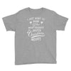 drink wine &amp; watch christmas movies Youth Tee