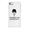 prepared for diaper iPhone 7 Case