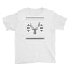 ugly deer christmas Youth Tee