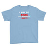 i may be wrong Youth Tee