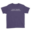 i don't snore Youth Tee