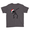 skeleton dabbing christmas Youth Tee