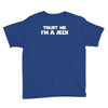 trust me i'm a jedi   funny printed mens Youth Tee