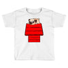 snoopy parody pug w Toddler T-shirt