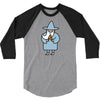 wizard pizza 3/4 Sleeve Shirt